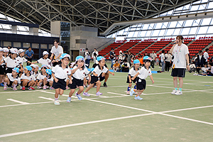 エンゼル運動会１　　　年中かけっこ