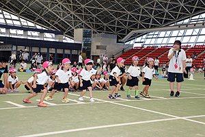 エンゼル運動会１　　　年中かけっこ