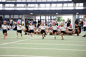 エンゼル運動会１　　　年中かけっこ