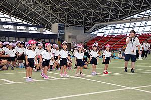 エンゼル運動会１　　　年中かけっこ