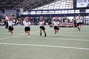 エンゼル運動会１　　　年中かけっこ