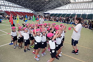 エンゼル運動会１　　　年中かけっこ