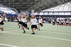 エンゼル運動会１　　　年中かけっこ