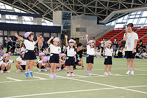 エンゼル運動会１　　　年中かけっこ