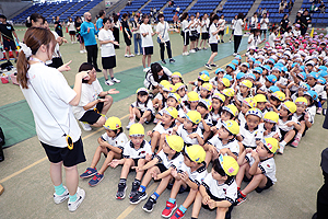 エンゼル運動会１　　　年中かけっこ