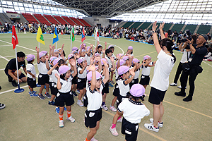 エンゼル運動会１　　　年中かけっこ