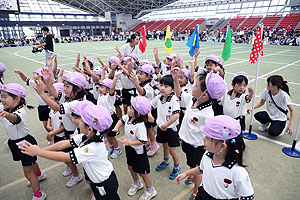 エンゼル運動会１　　　年中かけっこ