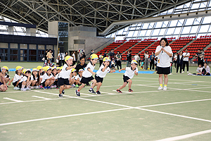 エンゼル運動会１　　　年中かけっこ