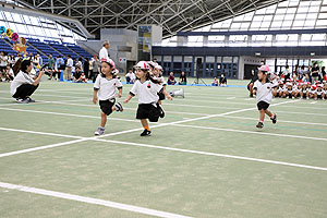 エンゼル運動会３　　　年少かけっこ