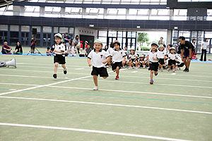 エンゼル運動会３　　　年少かけっこ