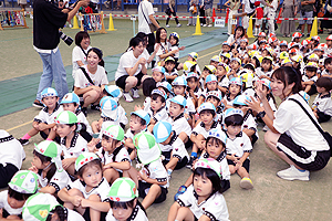 エンゼル運動会３　　　年少かけっこ