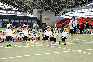 エンゼル運動会３　　　年少かけっこ