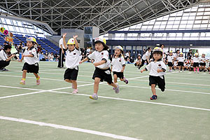 エンゼル運動会３　　　年少かけっこ