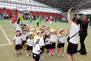 エンゼル運動会３　　　年少かけっこ