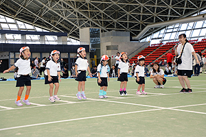 エンゼル運動会３　　　年少かけっこ