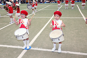 エンゼル運動会５　　　鼓隊A・B