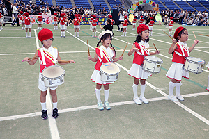 エンゼル運動会５　　　鼓隊A・B