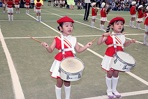 エンゼル運動会５　　　鼓隊A・B