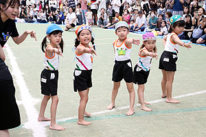 エンゼル運動会７　　　リレー　年長