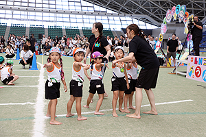 エンゼル運動会７　　　リレー　年長