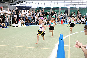 エンゼル運動会７　　　リレー　年長