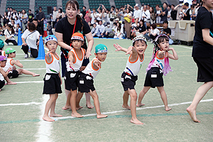 エンゼル運動会７　　　リレー　年長