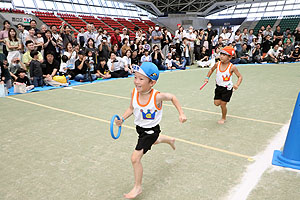 エンゼル運動会７　　　リレー　年長