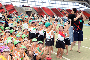 エンゼル運動会７　　　リレー　年長