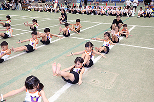 エンゼル運動会８　　　組体操　年長