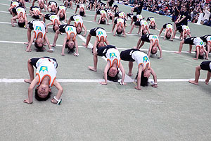 エンゼル運動会８　　　組体操　年長