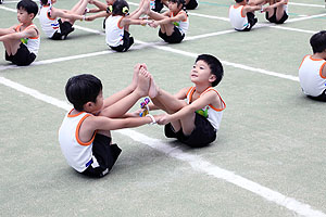 エンゼル運動会８　　　組体操　年長