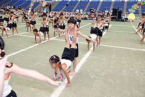 エンゼル運動会８　　　組体操　年長