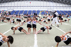 エンゼル運動会８　　　組体操　年長