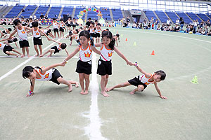 エンゼル運動会８　　　組体操　年長