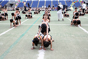 エンゼル運動会８　　　組体操　年長