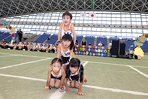 エンゼル運動会８　　　組体操　年長