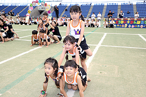 エンゼル運動会８　　　組体操　年長