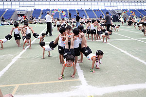 エンゼル運動会８　　　組体操　年長