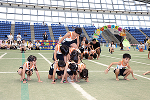 エンゼル運動会８　　　組体操　年長