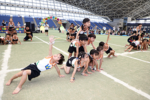 エンゼル運動会８　　　組体操　年長