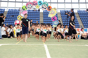 エンゼル運動会８　　　組体操　年長