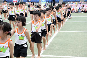 エンゼル運動会８　　　組体操　年長