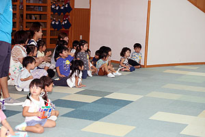 運動会のリズム活動　年中組