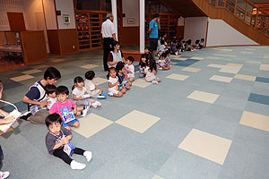 運動会のリズム活動　年中組