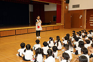 運動会頑張ろうね！　年中組