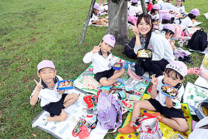 東員町中部公園遠足　 年中　 NO.3