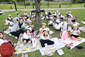 東員町中部公園遠足　 年中　 NO.3