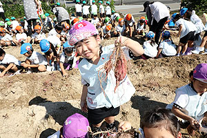 エンゼル自然体験農園でおいもほり　　年長　NO.2