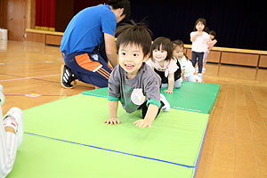 体操教室がありました　ひよこ