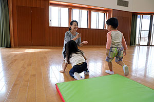 体操教室がありました　ひよこ